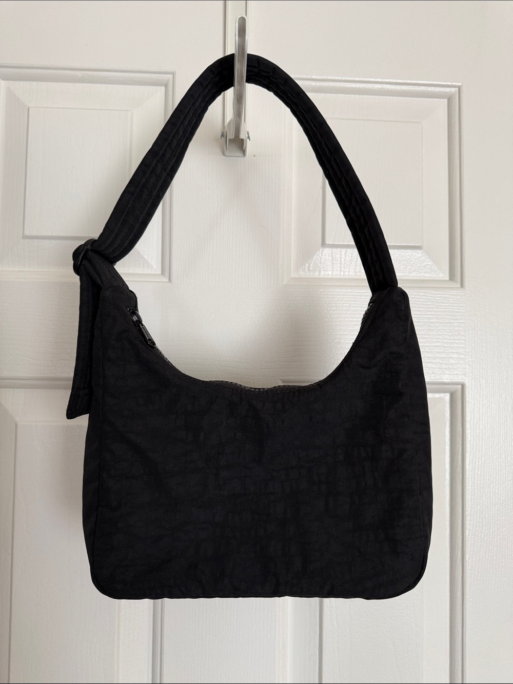 Baggu Black Mini Nylon Shoulder Bag - Picture 3 of 3